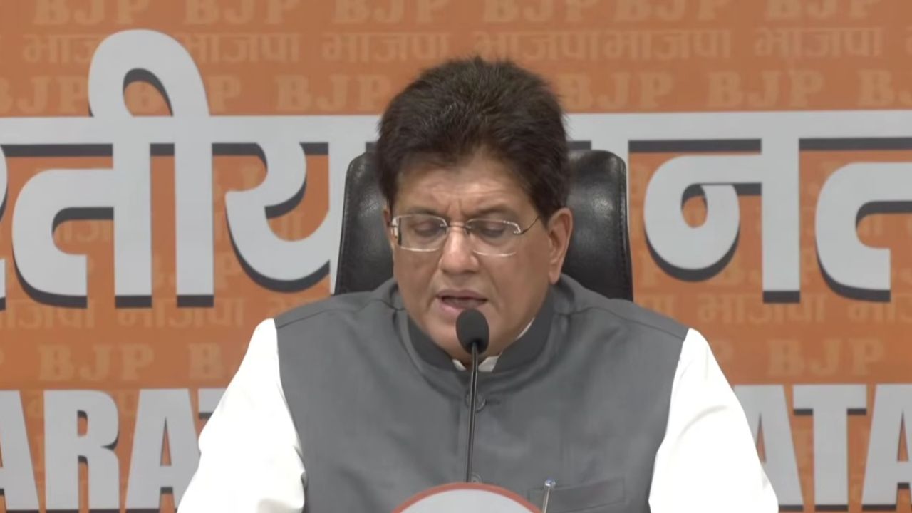 केंद्रीय मंत्री पीयूष गोयल का कांग्रेस, गांधी परिवार और राहुल पर तीखा हमला, जानिये पोस्टर ब्वॉय के साथ और क्या-क्या कहा