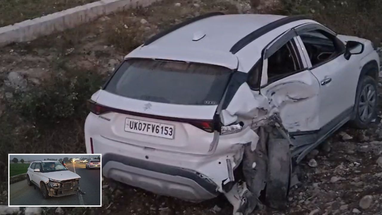 Dehradun Car Accident: नशा और रफ्तार का खौफनाक खेल, तेज रफ्तार कार ने खड़ी गाड़ियों को रौंदा