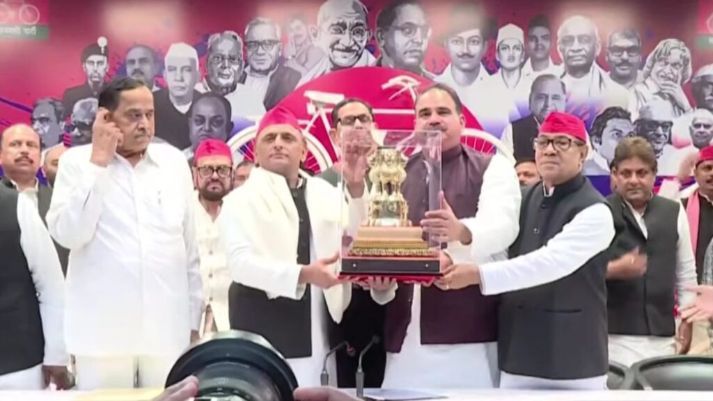 Samajwadi Party chief Akhilesh Yadav 