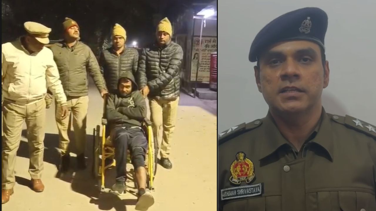UP Crime: देवरिया में पुलिस-तस्कर आमने-सामने, फायरिंग के बाद 3 अभियुक्त दबोचे गए