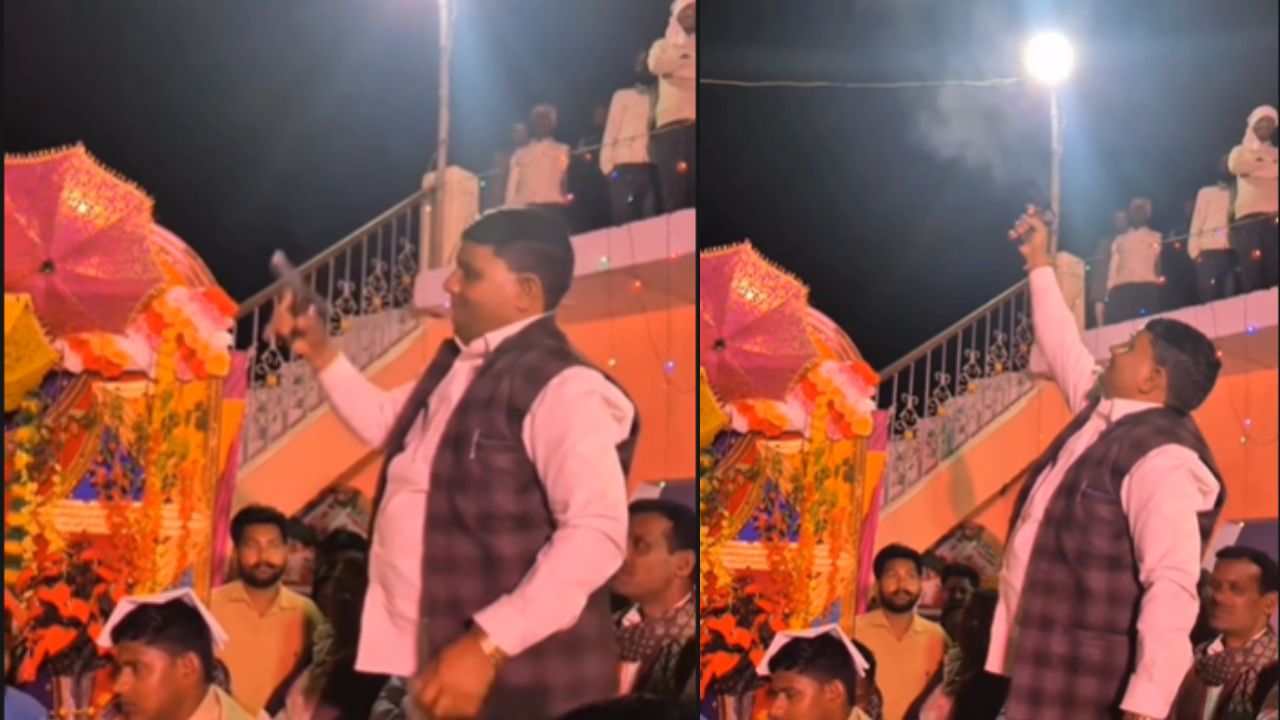 मैनपुरी में फिर गरमाया हर्ष फायरिंग का मामला, देखिये वायरल वीडियो