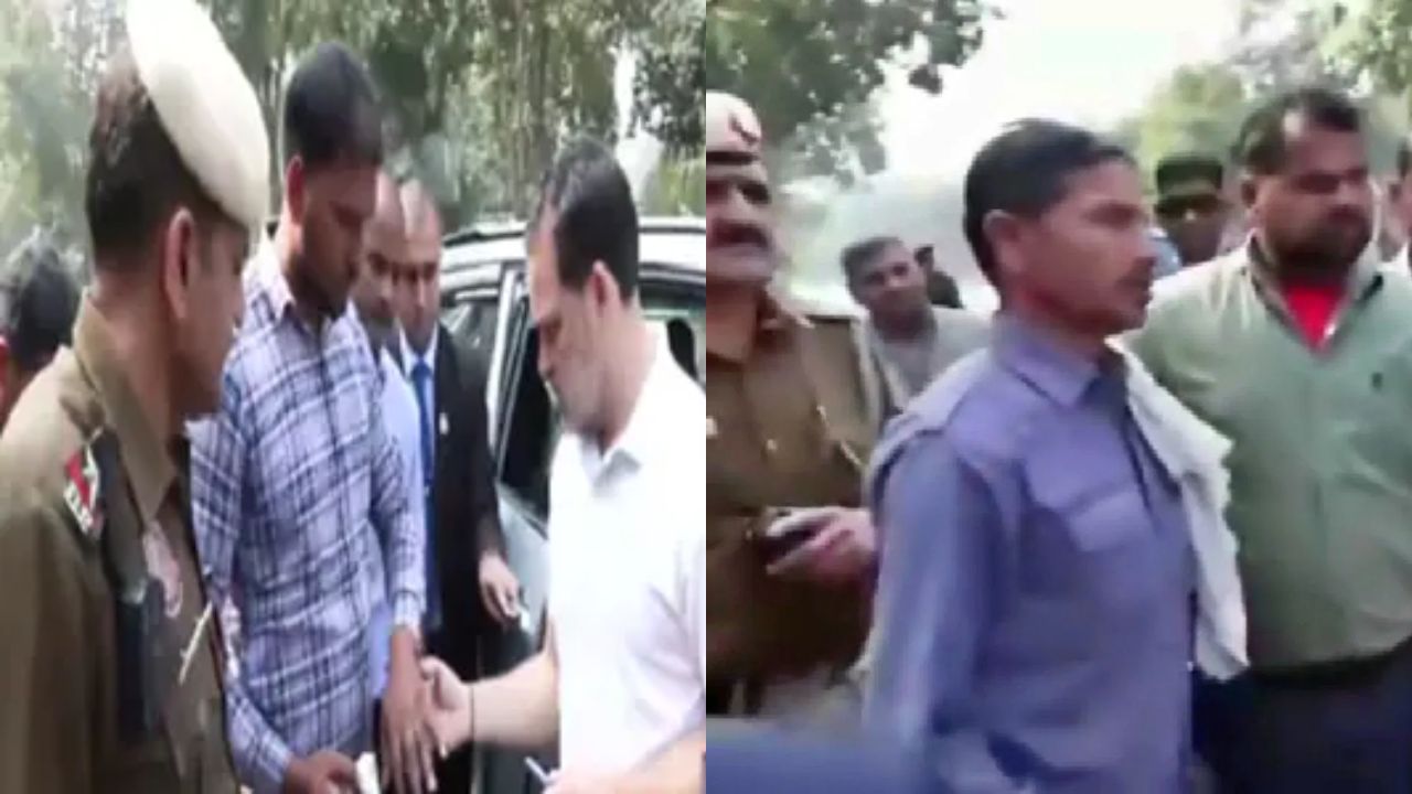 भोपाल में बड़ा दिल दिखाते नजर आए Rahul Gandhi, घायल ड्राइवर से की बात
