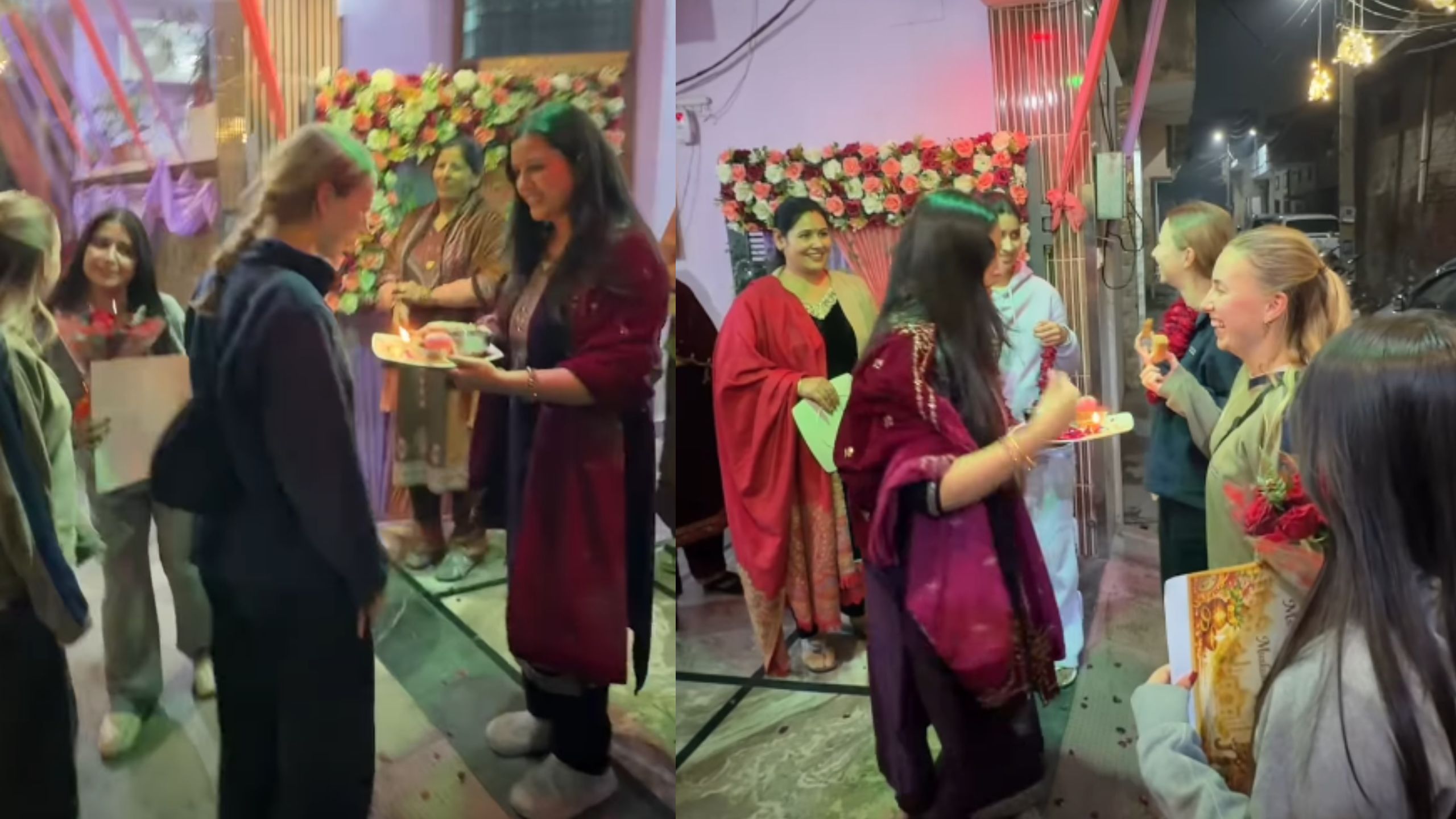 सात समंदर पार से आई सहेलियों का ऐसा हुआ स्वागत, Viral video देख लोग बोले ये है…