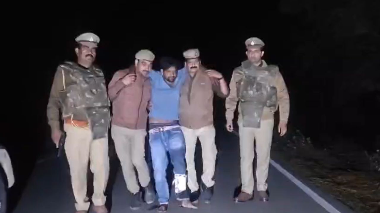 अमेठी में गोकशी के मुख्य आरोपी का हाफ एनकाउंटर, अहमद समेत 6 अपराधियों को पुलिस ने दबोचा