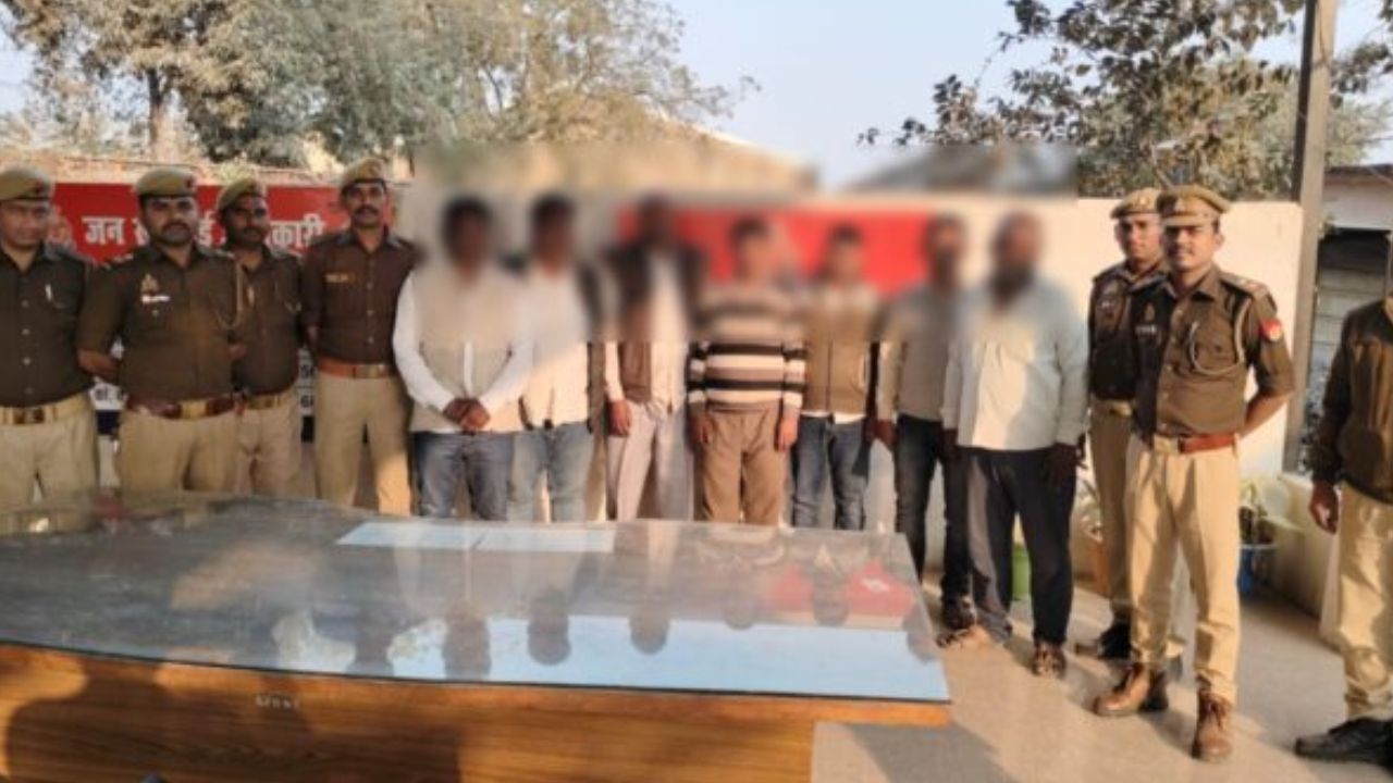 गोरखपुर में सरेआम हमला: हत्या की नियत से फायरिंग, सात आरोपी गिरफ्तार