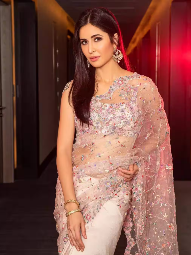 कैटरीना कैफ के बेस्ट साड़ी लुक्स, जो दिल जीत लें