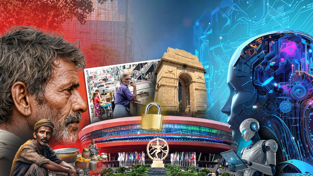 दिल्ली में AI Summit…तकनीक का जश्न, रेहड़ी वालों की रोज़ी पर ताला! जानें पूरी खबर