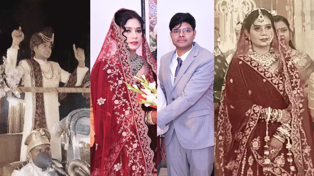 मरून लहंगा में किसी महारानी से कम नहीं लग रही थी IAS कृतिका मिश्रा, IAS अंकुर त्रिपाठी के साथ लिए 7 फेरे