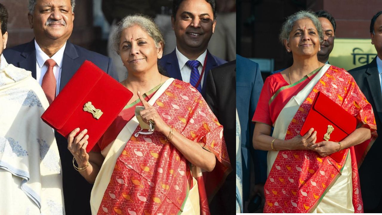 2021 में लाल और ऑफ-व्हाइट पोचमपल्ली इकत साड़ी उनके लुक का हिस्सा बनी। इकत बुनाई भारतीय टेक्सटाइल विरासत की पहचान है और यह साड़ी सभी उम्र की महिलाओं के लिए कालजयी फैशन का उदाहरण मानी जाती है।(Img: Google)