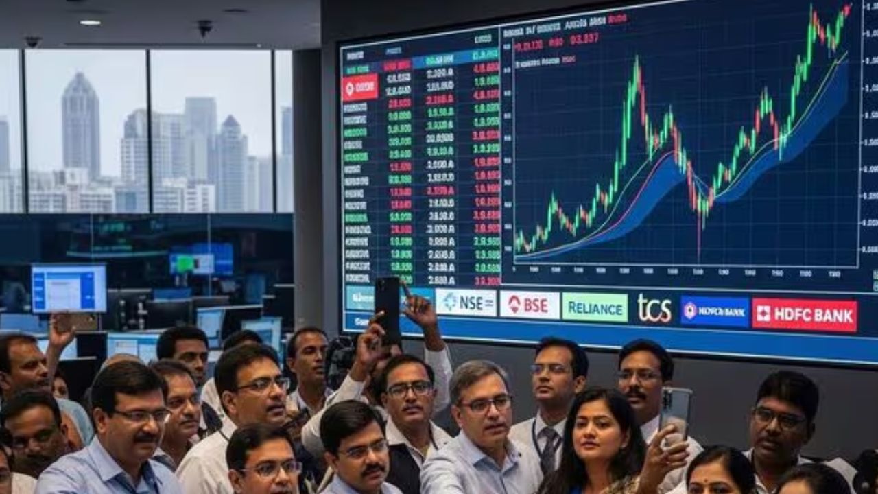भारतीय शेयर बाजार की मजबूत शुरुआत, सेंसेक्स-निफ्टी हरे निशान में