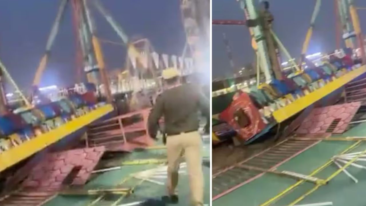 सूरजकुंड मेले में बड़ा हादसा: झूला टूटने से अफरातफरी, पुलिस इंस्पेक्टर की मौत; 13 लोगों की हालत नाजुक