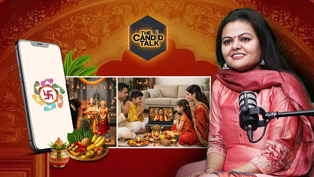 The Candid Talk: यूपी की बेटी ने भक्ति को बनाया डिजिटल, AI वाले पंडित जी करवाएंगे पूजा-पाठ