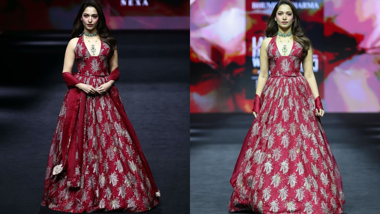 खास बात यह रही कि उनका लुक बिल्कुल भी ओवरडन नहीं था। सादगी और स्टाइल का ऐसा संतुलन देखने को मिला, जिसने पूरे आउटफिट को और भी आकर्षक बना दिया। यह उन महिलाओं के लिए एक बेहतरीन प्रेरणा है, जो फेस्टिव या वेडिंग सीजन में एलिगेंट और स्टाइलिश दिखना चाहती हैं। (सोर्स- एक्स)