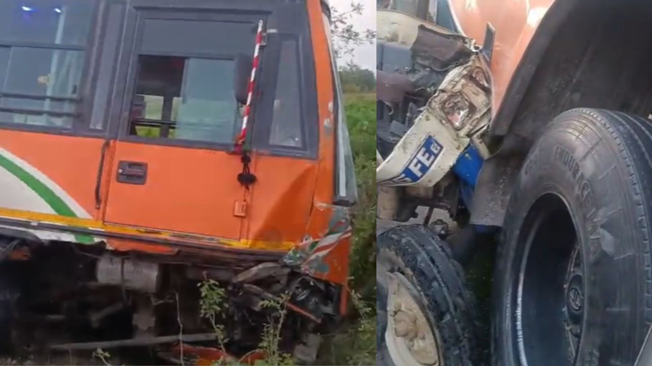 बदायूं में एक के बाद एक हादसा, बस और ट्रैक्टर की भिड़ंत ने मचायी चीख पुकार