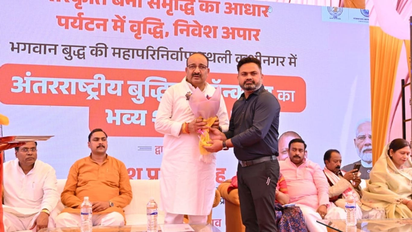 मंत्री दिनेश प्रताप सिंह ने किया इंटरनेशनल बौद्धिस्ट कॉन्क्लेव 2026 का शुभारंभ, कुशीनगर ने लिखा नया इतिहास