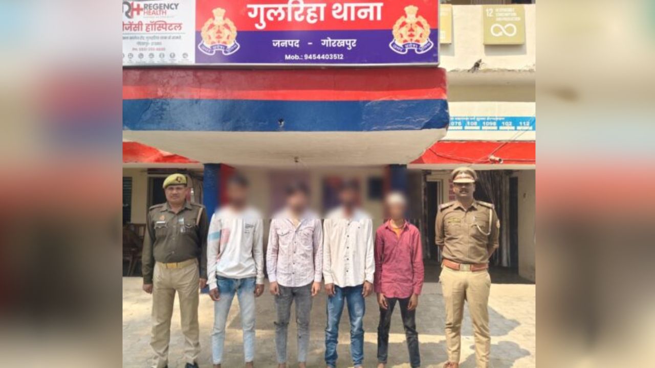 Crime In UP: गोरखपुर में जानलेवा हमले के 4 आरोपी ऐसे आये गिरफ्त में
