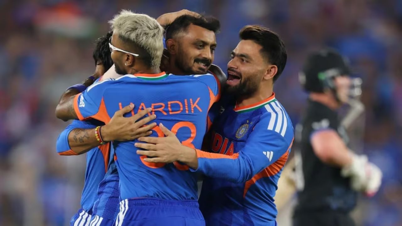 India vs NZ T20 World Cup Final: इंडिया ने गाड़े झंडे, टी20 वर्ल्ड कप किया अपने नाम, न्यूजीलैंड को 96 रनों से हराया