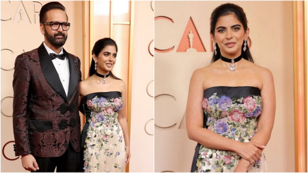 इस बार ऑस्कर के रेड कार्पेट पर एक और भारतीय चेहरा भी नजर आया। उद्योगपति Mukesh Ambani की बेटी Isha Ambani अपने पति Anand Piramal के साथ इस भव्य समारोह में शामिल हुईं। ईशा अंबानी ने इस खास मौके के लिए मशहूर फैशन ब्रांड Valentino का विंटेज डिजाइन चुना। उनका स्ट्रैपलेस गाउन शैम्पेन रंग के बेस पर तैयार किया गया था, जिस पर नाजुक फूलों की कढ़ाई की गई थी। यह डिजाइन वसंत ऋतु से प्रेरित था और बेहद सौम्य और क्लासी लुक दे रहा था। रेड कार्पेट पर उनकी मौजूदगी ने भारतीय फैशन और ग्लैमर को भी खास पहचान दिलाई। इस बार ऑस्कर के रेड कार्पेट पर एक और भारतीय चेहरा भी नजर आया। उद्योगपति Mukesh Ambani की बेटी Isha Ambani अपने पति Anand Piramal के साथ इस भव्य समारोह में शामिल हुईं। ईशा अंबानी ने इस खास मौके के लिए मशहूर फैशन ब्रांड Valentino का विंटेज डिजाइन चुना। उनका स्ट्रैपलेस गाउन शैम्पेन रंग के बेस पर तैयार किया गया था, जिस पर नाजुक फूलों की कढ़ाई की गई थी। यह डिजाइन वसंत ऋतु से प्रेरित था और बेहद सौम्य और क्लासी लुक दे रहा था। रेड कार्पेट पर उनकी मौजूदगी ने भारतीय फैशन और ग्लैमर को भी खास पहचान दिलाई।