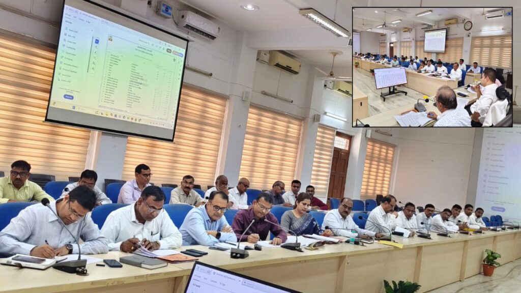 Kaushambi District Magistrate Reviews Progress of Tax 