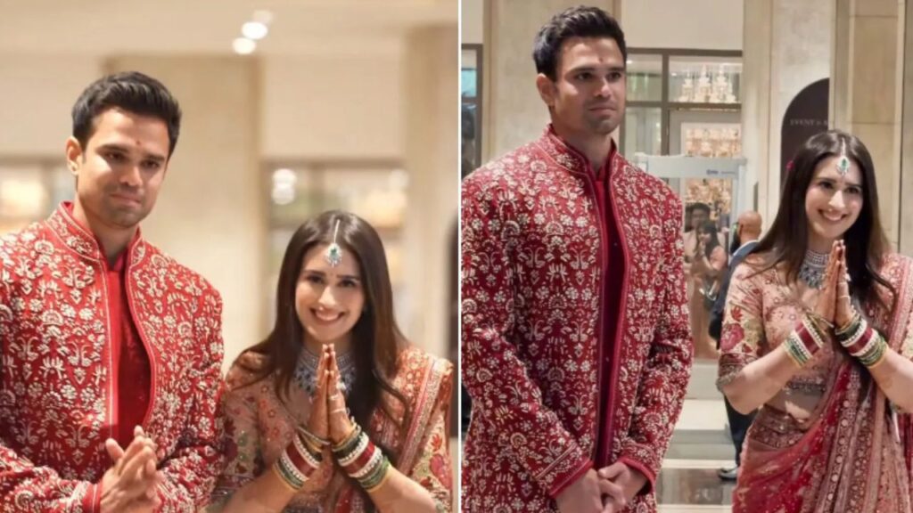 Pics of Arjun-Saaniya Chandhok Wedding 