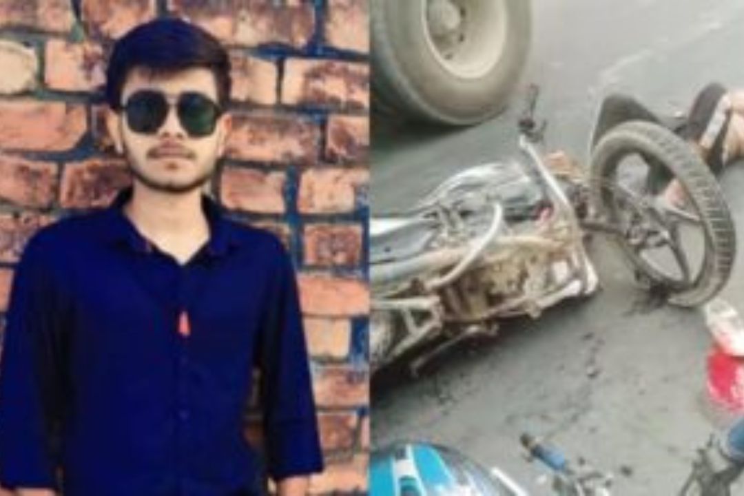 गोरखपुर में भीषण सड़क हादसा: परीक्षा दिलाने जा रहे युवक की मौत, एक गंभीर घायल
