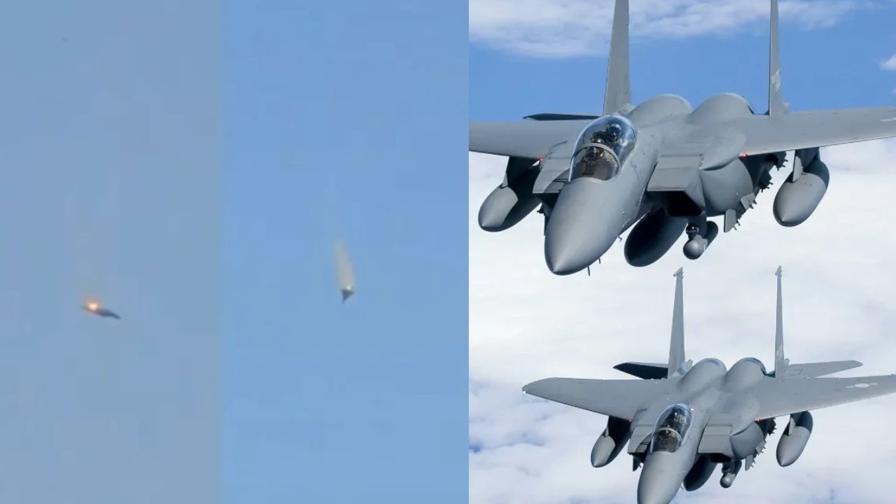 F-15 लड़ाकू विमान कुवैत में गिरा, सोशल मीडिया पर वीडियो वायरल; ईरान ने कहा- हम पीछे नहीं हटे