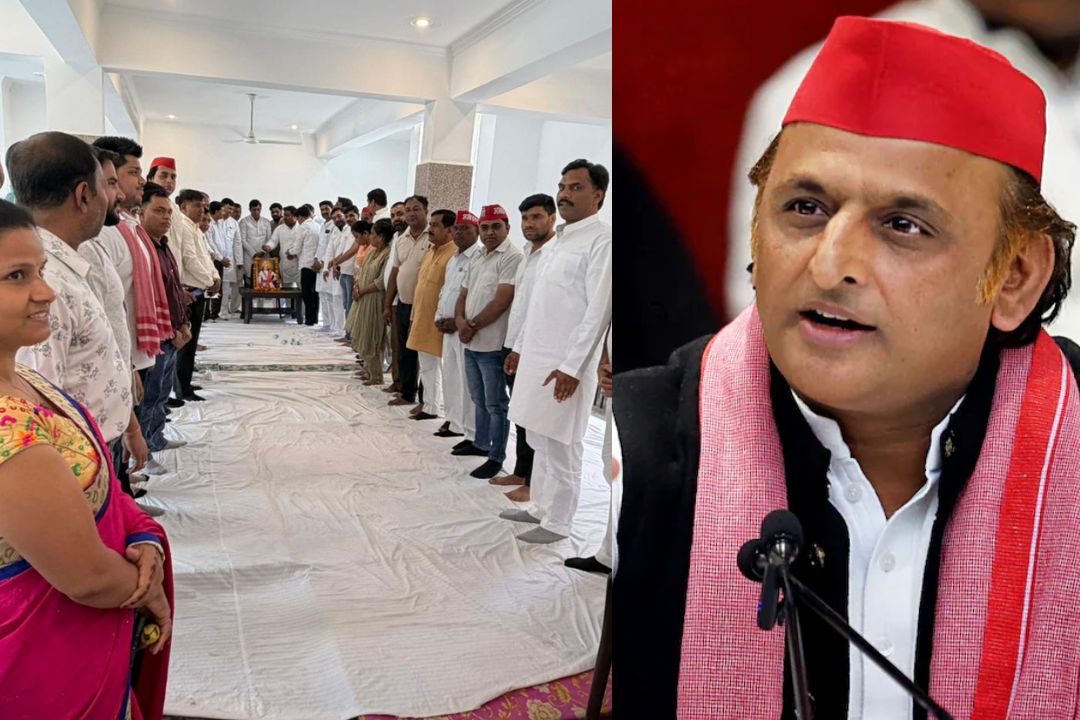 नोएडा में अखिलेश यादव के आने से पहले सपा ने झोंकी ताकत, रैली से पहले शक्ति प्रदर्शन