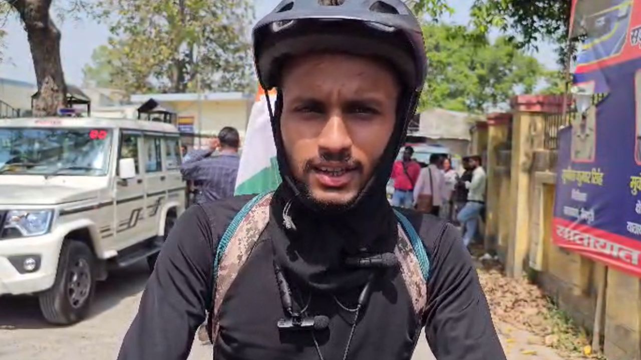 14 हजार KM की साइकिल यात्रा, 52 जिलों तक पहुंचा, जानिए क्या है मिशन