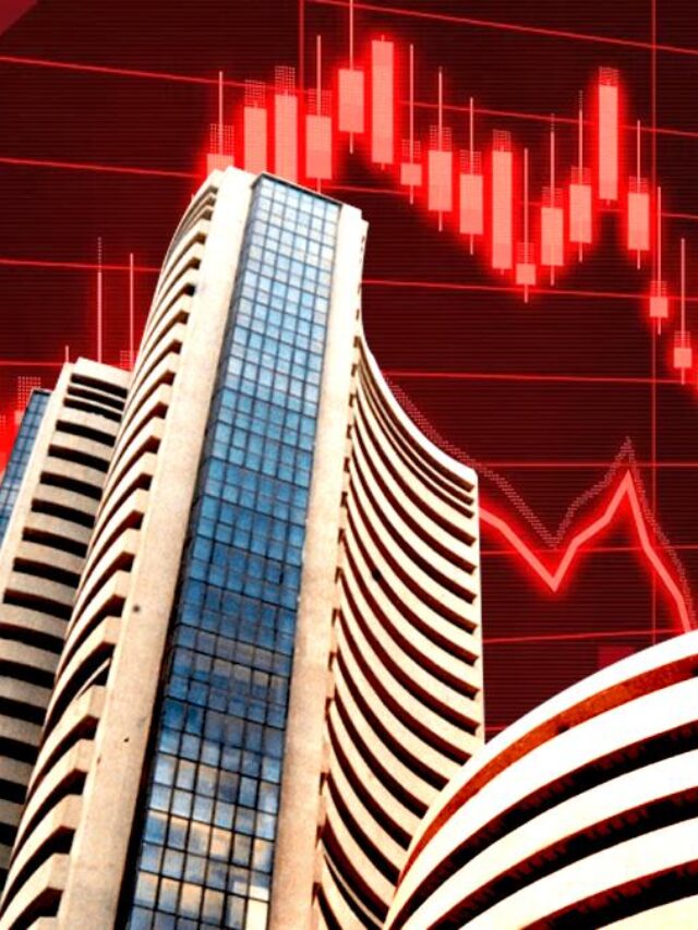 घरेलू शेयर बाजार में बड़ी गिरावट