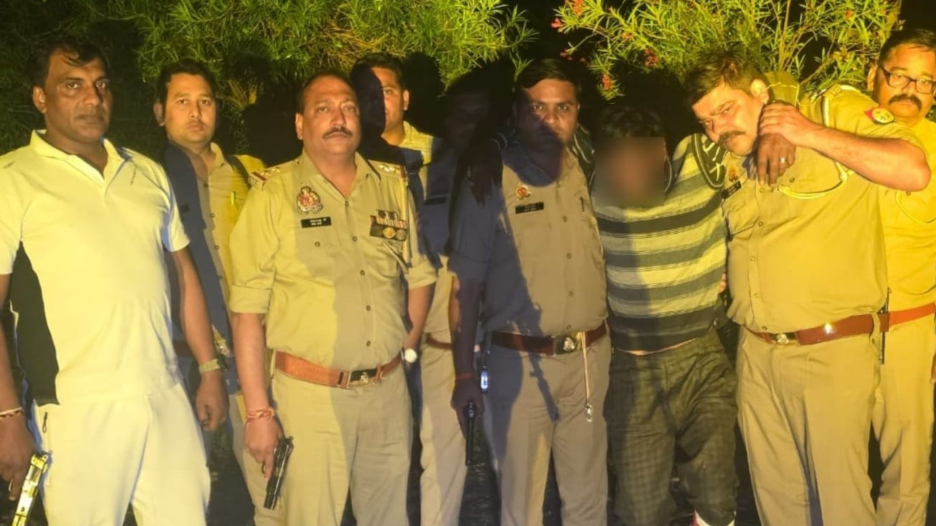 आधी रात गोलियों की गूंज से दहला सहारनपुर! बदमाशों ने पुलिस पर की अंधाधुंध फायरिंग, एक घायल और दूसरा फरार