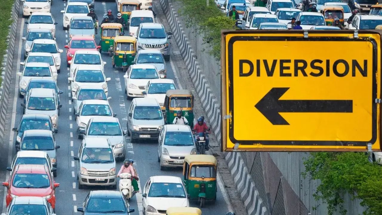 हल्द्वानी में 2 दिन ट्रैफिक डायवर्जन, सफर से पहले जान लें ये बदलाव