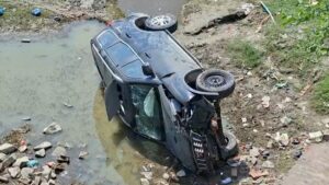 Raebareli Road Accident: UP में नहीं थम रहे हादसे, स्कॉर्पियो पलटने से 3 घायल