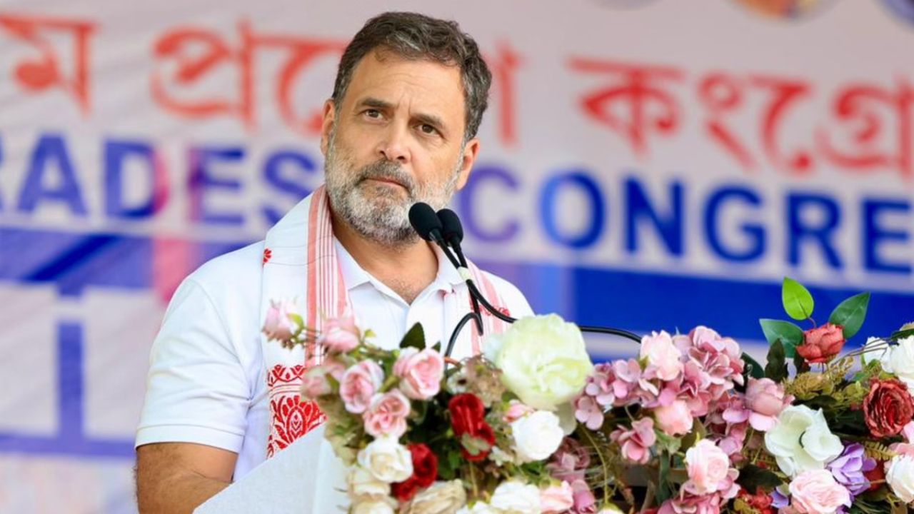 कांग्रेस सत्ता में आयी तो सीएम सरमा को जेल भेजा जाएगा : राहुल गांधी