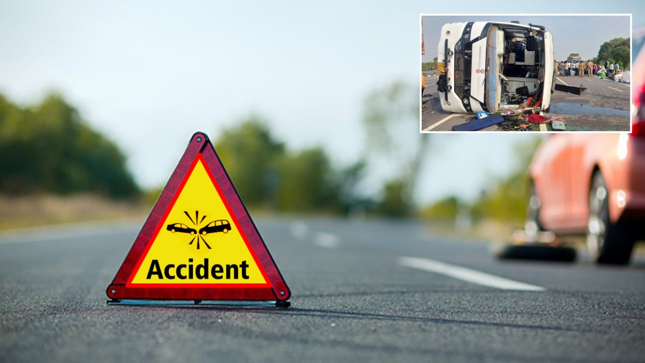 पूर्वांचल एक्सप्रेसवे पर सुबह-सुबह खौफनाक हादसा, अचानक पलटी बस, चीख-पुकार के बीच 30 से ज्यादा यात्री घायल