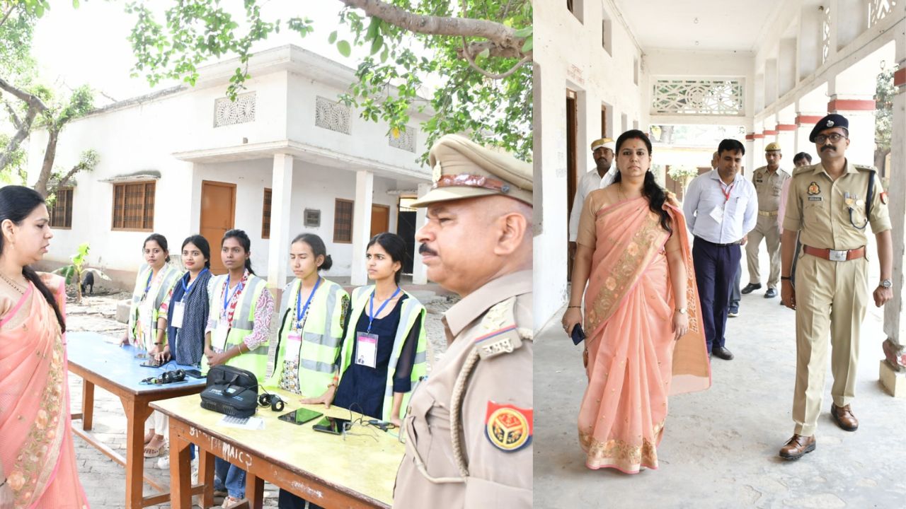होमगार्ड परीक्षा के पहले दिन प्रशासन अलर्ट! परीक्षा केंद्रों पर डीएम-एसपी ने केंद्रों पर किया औचक निरीक्षण