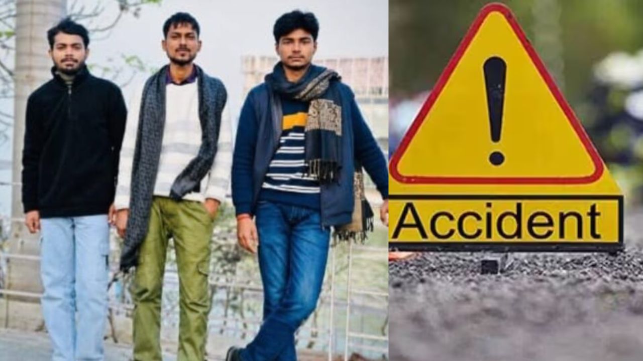 Gorakhpur: तेज रफ्तार का कहर, स्कॉर्पियो-ट्रैक्टर ट्रॉली की भीषण टक्कर में तीन युवकों की मौत