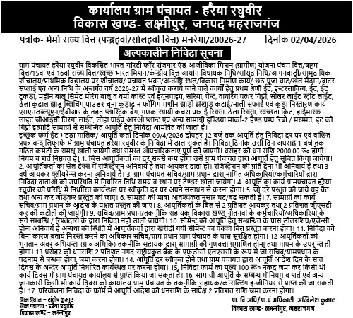 Haraiya Raghuveer