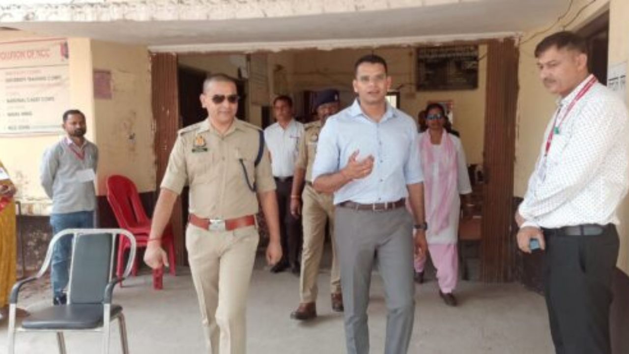 बलरामपुर में होमगार्ड भर्ती परीक्षा शांतिपूर्वक संपन्न, 78% अभ्यर्थियों ने दी लिखित परीक्षा