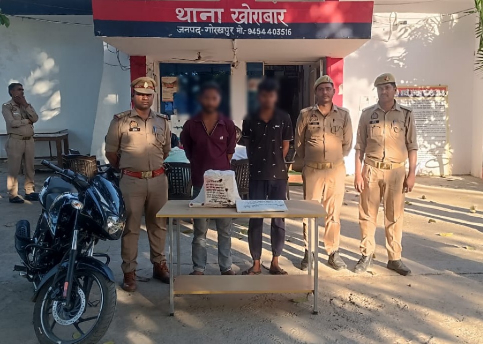 दुकान में नौकरी, पीछे से चोरी: गोरखपुर में दो कर्मचारियों की करतूत आई सामने, पुलिस ने किया खुलासा