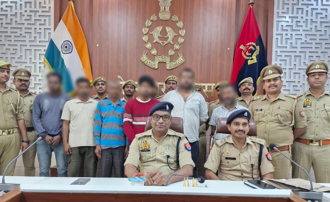 Gorakhpur: फर्जी शादी के नाम पर अंतरराज्यीय ठगी गैंग का भंडाफोड़, 7 गिरफ्तार