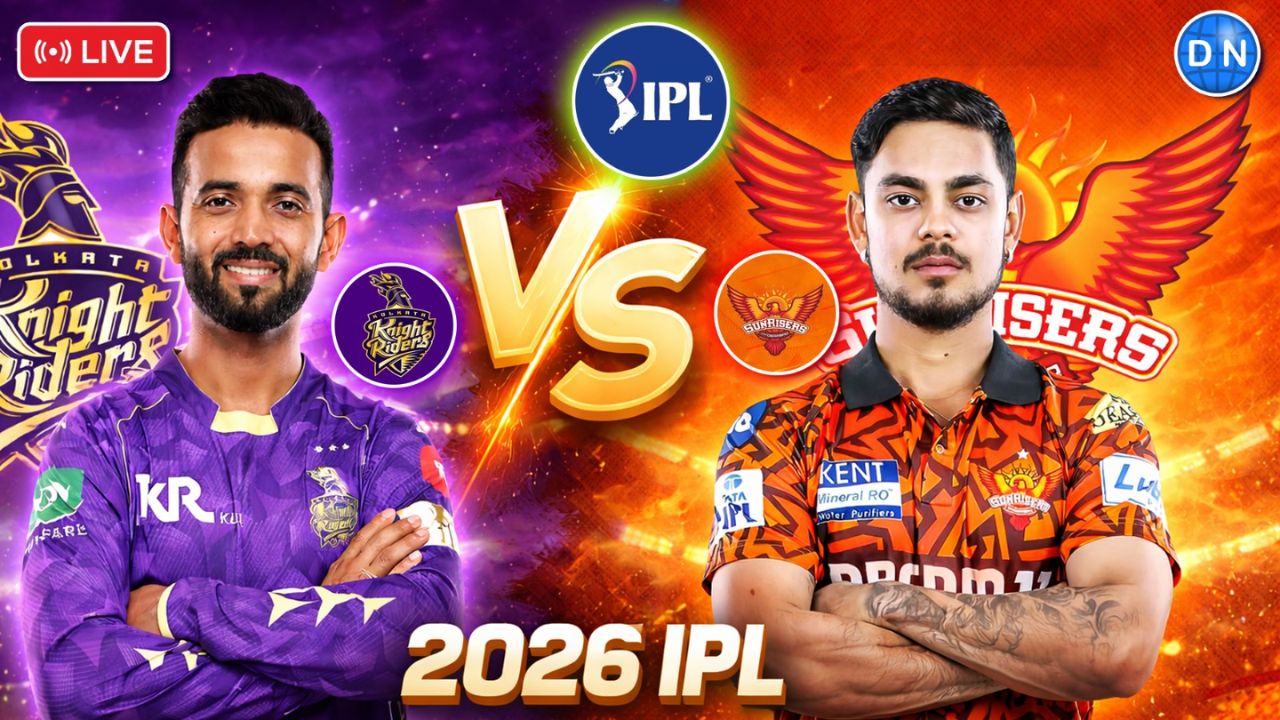 KKR vs SRH IPL 2026 Live Score: कोलकाता और हैदराबाद आमने-सामने, ईडेन गार्डन्स में हाईवोल्टेज टक्कर