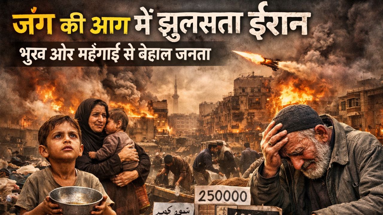 जंग की आग में झुलसता ईरान, भूख और महंगाई से बेहाल जनता