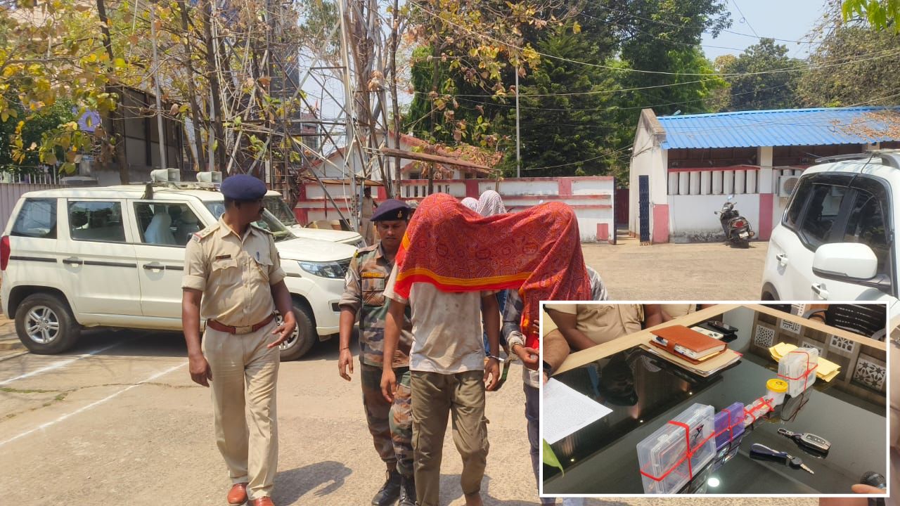 Deoghar News: जयपुर मोड़ कांड में पुलिस की बड़ी कार्रवाई, हथियार और लूटा वाहन बरामद