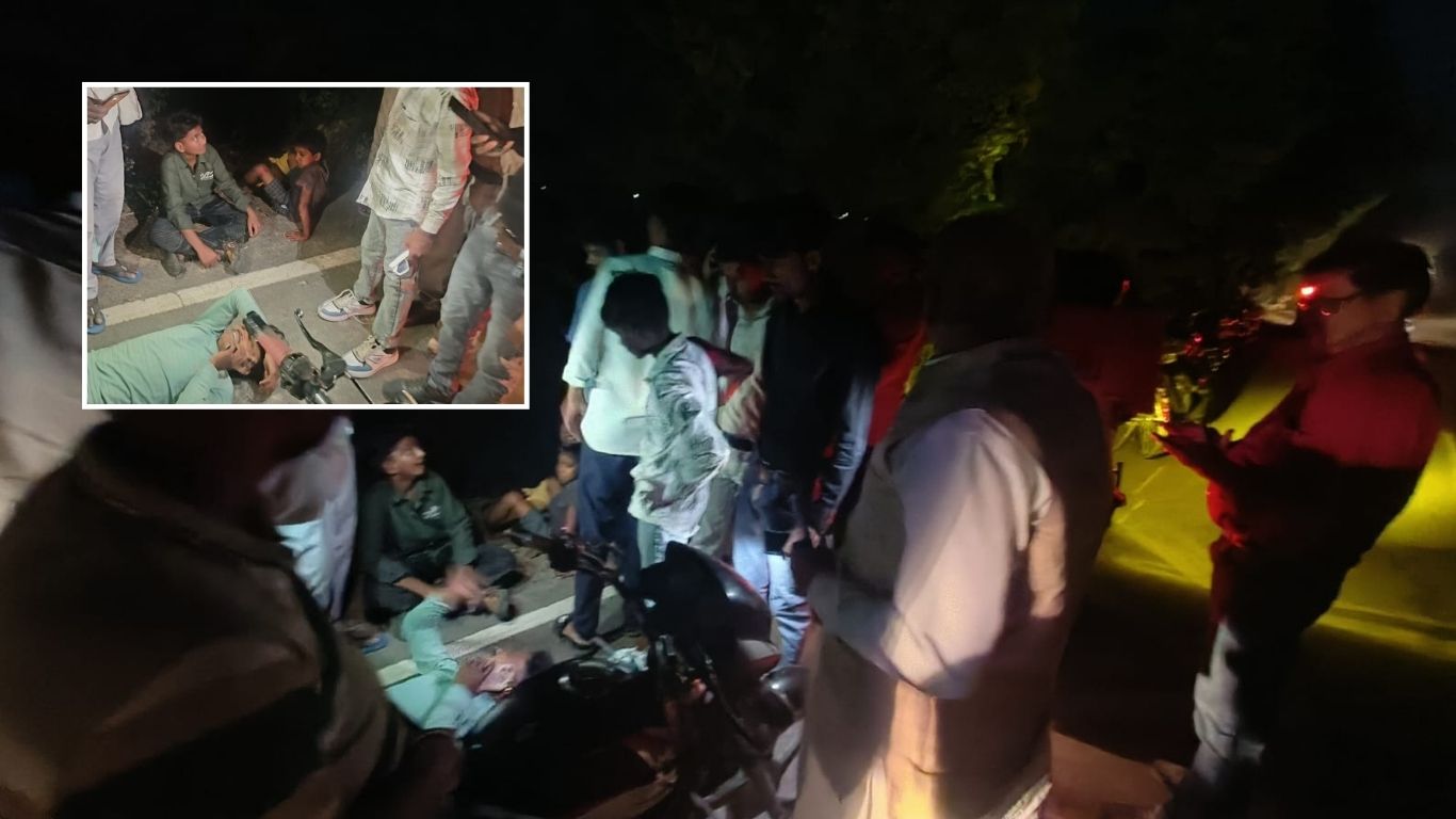 महराजगंज की सड़क पर तड़प रहे थे 3 लोग, पूर्व मंत्री सुशील कुमार टिबड़ेवाल मदद के लिए उतरे मैदान में; लोगों ने कही ये बड़ी बात