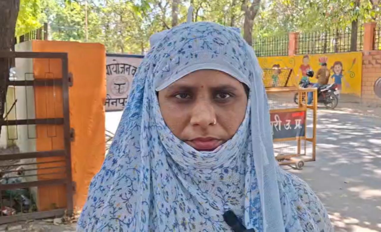 मैनपुरी में फौजी की पत्नी का दर्द, न्याय के लिए दर-दर भटक रही महिला