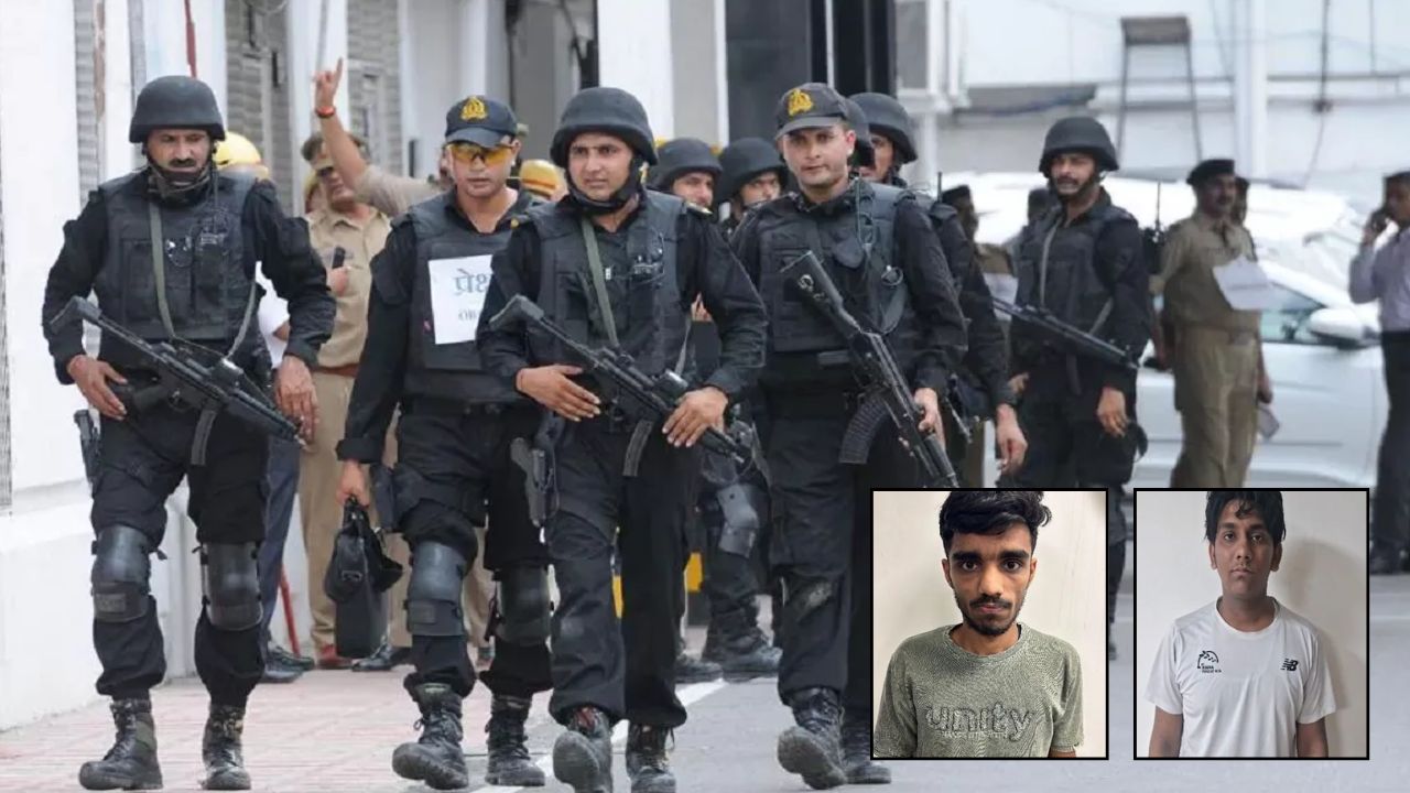 यूपी एटीएस की कार्रवाई में ISI से जुड़े दो संदिग्ध आतंकी नोएडा से दबोचे गए, हथियार और मोबाइल बरामद