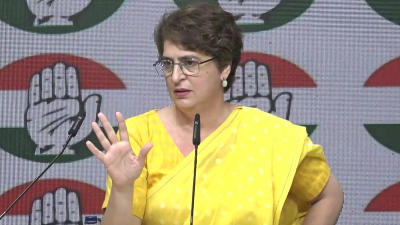 महिला आरक्षण बिल पर प्रियंका का मोदी सरकार पर हमला, बोलीं -संविधान और विपक्ष जीता