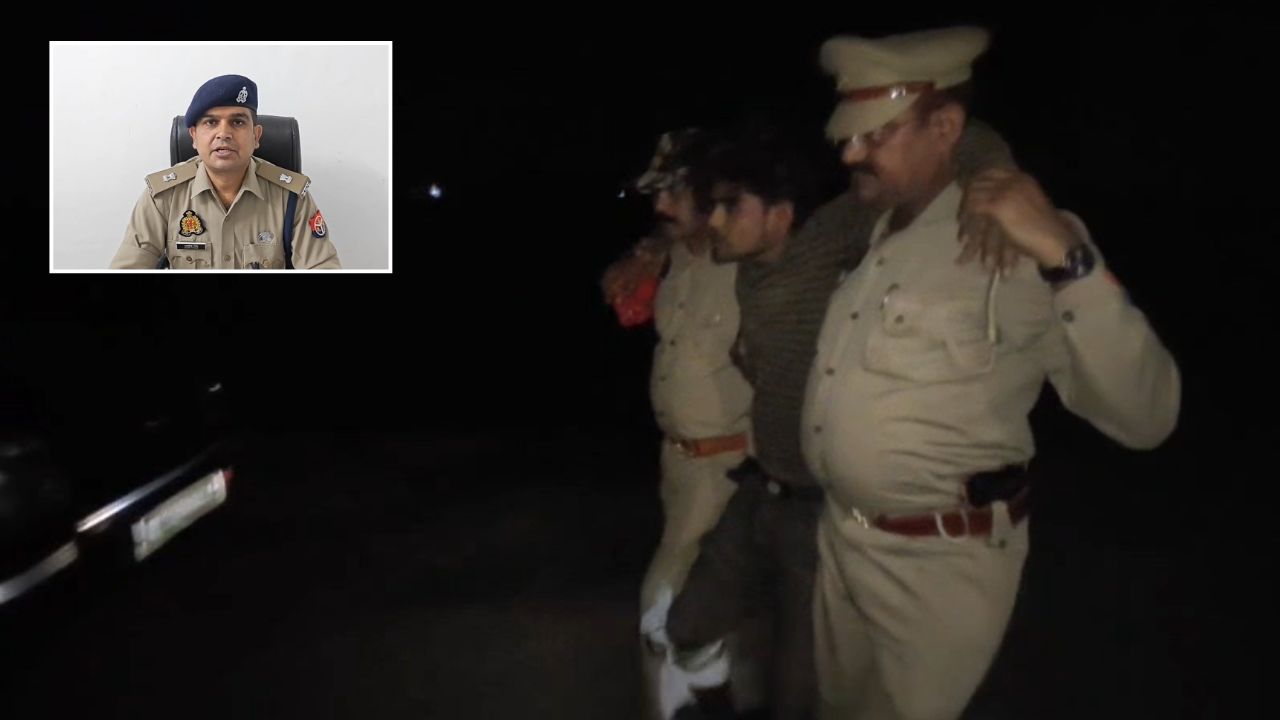 रायबरेली मुठभेड़ में पुलिस ने तीन बदमाश गिरफ्तार, एक के पैर में लगी गोली
