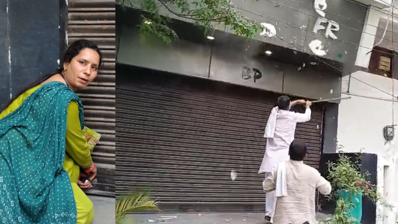 मुजफ्फरनगर में दुकान कब्जे को लेकर हंगामा, सड़क पर टकराए दोनों पक्ष, विधवा ने…