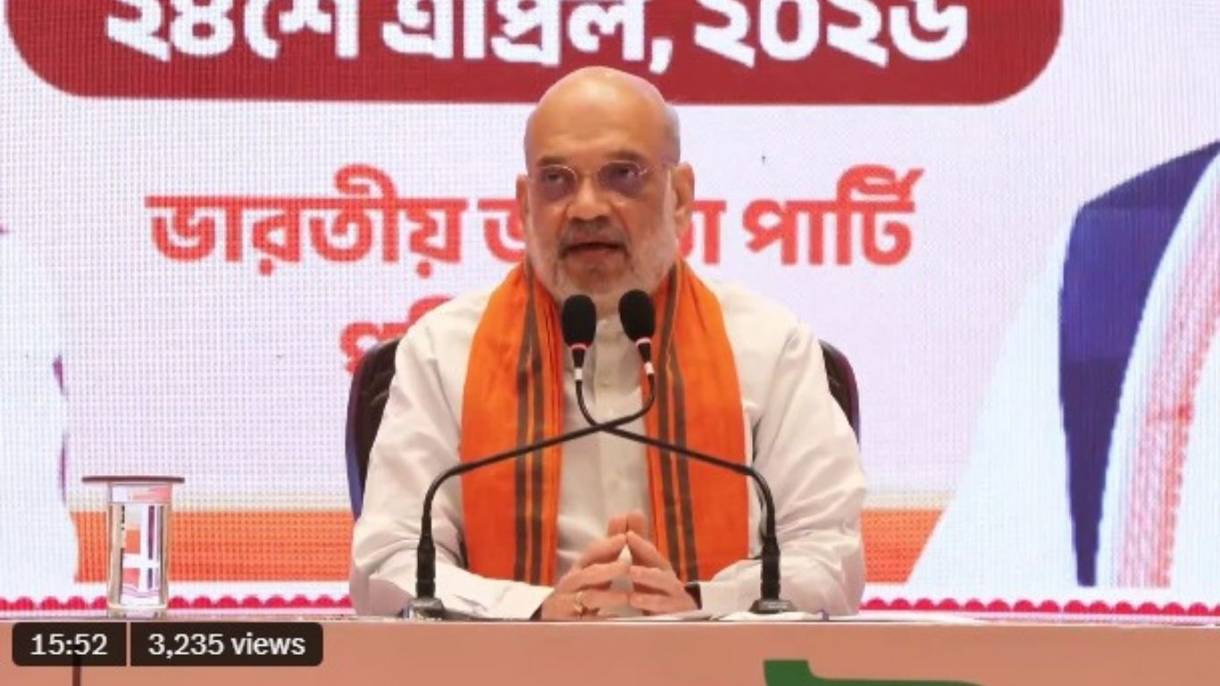 Amit Press Confrence: बंगाल में ‘भय’ जाने वाला है और भाजपा आने वाली है, पहले चरण के बाद अमित शाह का बड़ा दावा